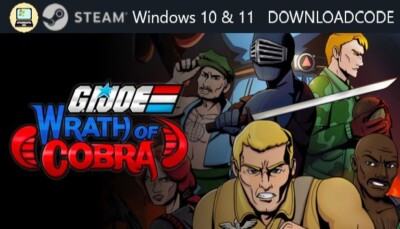 NEU PC Computer Spiel G I Joe Wrath of Cobra für Windows 10 11 STEAM Download
