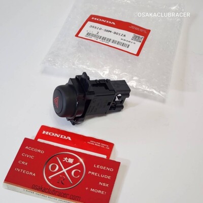 GENUINE OEM Acura RSX Hazard Button Switch Black USDM 02-06 DC5