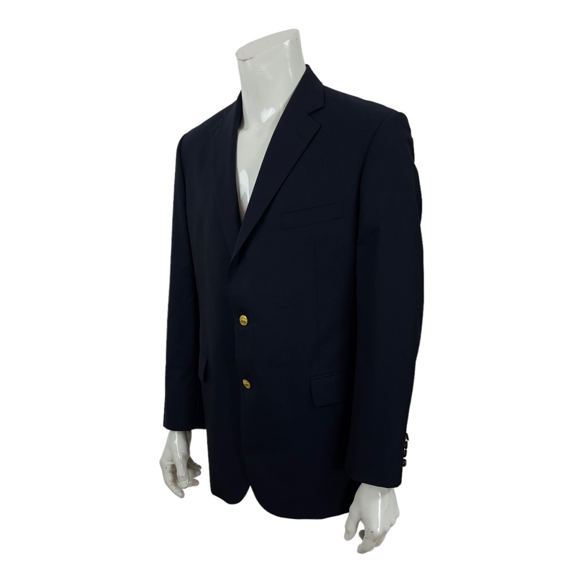 BrooksBrothers1818マディソンロロピアーナ　テーラードジャケット Brooks Brothers Blazer Loro Piana Wool 1818 Madison Navy
