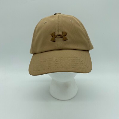 Under Armour Women's Basic Hat Cap Casual Solid Brown Adjustable OSFM