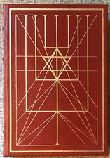 3 SIGNED FRANKLIN LEATHER NF - CHAIM POTOK, ROBERTSON DAVIES, IRVING STONE