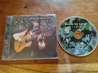 Paco De Lucia Luzia CD 1998 Flamenco Guitar