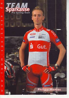CYCLING cycling card PHILIP MAMOS team TEAM SPARKASSE