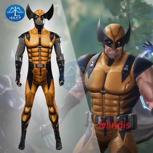 Marvel Future Revolution Wolverine Cosplay Costume Bodysuit Jumpsuits Halloween
