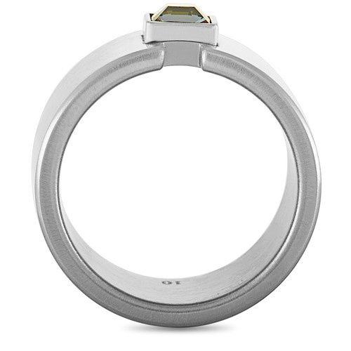 Swatch Topic Path Stainless Steel and Smoky Crystal Ring JRM052 - Picture 2 of 11