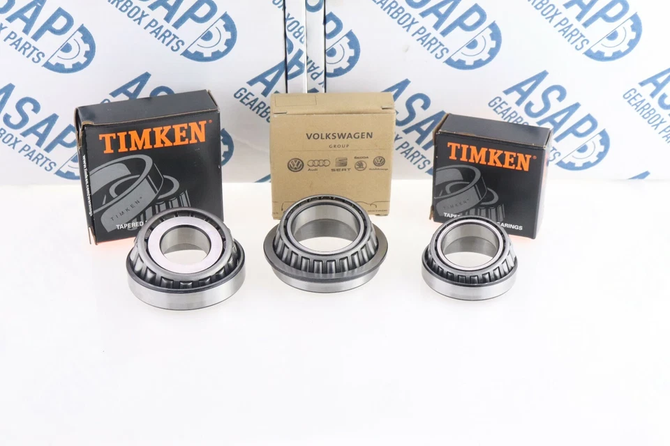 VW T4 Transporter 02G Gearbox Bearing & Oil Seal Rebuild Kit 1998/2003 (O2G) - Image 3 of 4