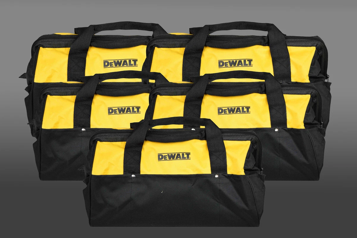Dewalt Heavy Duty Tool Bag for power tools 18inch Bag yellow and