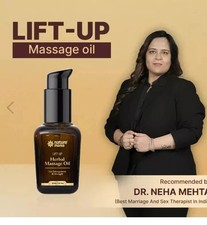 Natural Herbal Body Massage Oil for Men - 50ml  Energy, Vitality  Endurance
