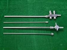 2 Pcs Laparoscopic Trumpet Suction 10 To 5mm Endoscopy SS Surgical Instrument CE