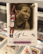 2000-01 Upper Deck Ovation Shawn Marion Super Signatures Gold #/31