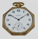 Vintage A.W. Co. Waltham U.S.A. 14K Gold Filled Pocket Watch Non-Working
