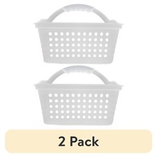 Small Portable Frosted Plastic Organizer 2 Pack