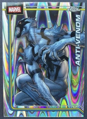 2026 Topps Chrome Marvel Comics Anti-Venom #102 RayWave Refractor