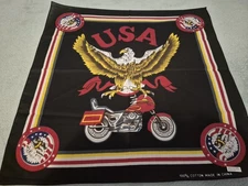 Biker USA Bandanna NEW