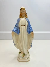 VINTAGE ARTMARK 6” H MOTHER MARY FIGURE PORCELAIN RELIGIOUS JAPAN figure