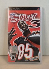 NFL Street 3 (Sony PlayStation Portable PSP, 2006) Complete CIB Tested