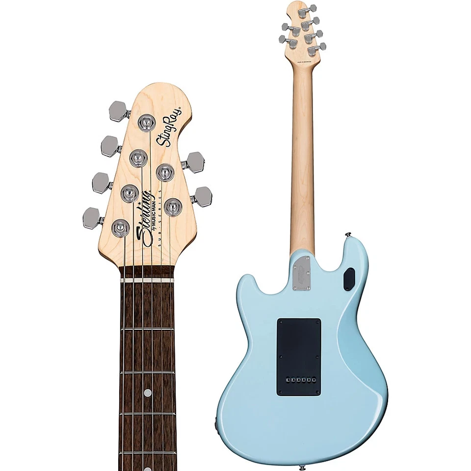 Guitarra eléctrica Sterling by Music Man StingRay azul Daphne Foto 4 de 4