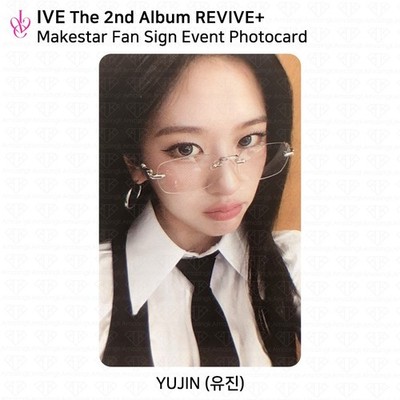IVE The 2nd Album REVIVE+ MakeStar 1st Fan Sign Event Photocard | eBay