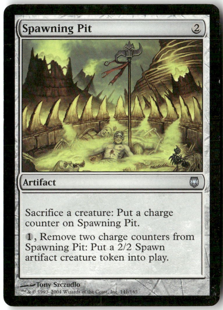 Spawning Pit 141 Uncommon Darksteel Magic: The Gathering Moderately Played