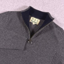 Barbour Nelson Essential Half Zip Sweater Men...