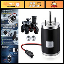 12v Salt Spreader Motor Replacement 3000966 For Atvs15a Utvs16 18w 900rpm 12v Salt Spreader Motor Replacement 3000966 For Atvs15a Utvs16 18w 900rpm