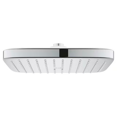 Grohe Tempesta 1 Spray Patterns with 1 75 Gpm 10 in H Cube Wall Mount Rain Fixed