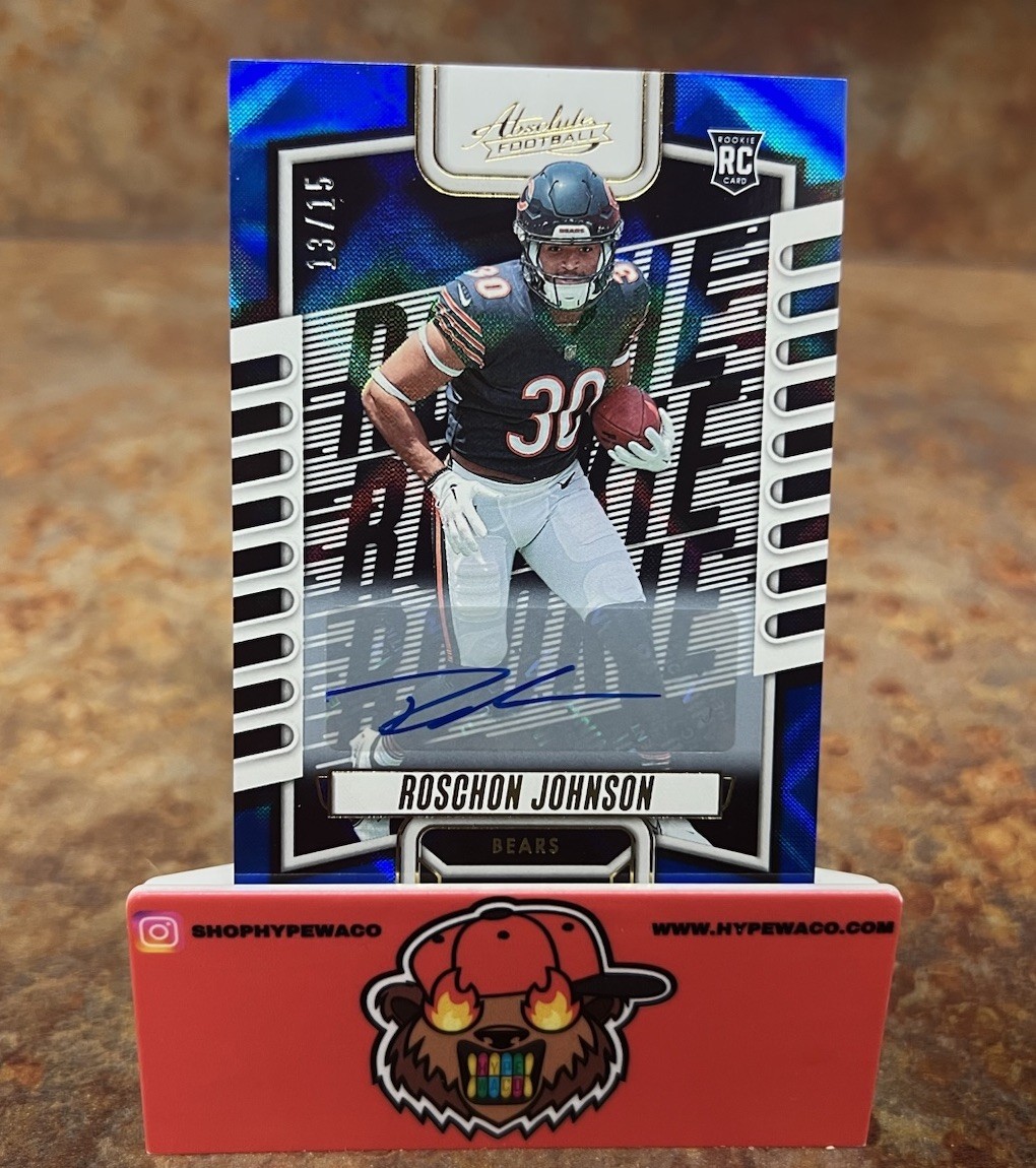 Roschon Johnson Panini Absolute #134 Autograph