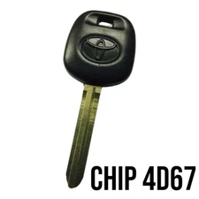 New Replacement Uncut Ignition Car Key Transponder Chip 4D67 for Toyota