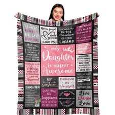 Daughter Gifts From Mom Dad Birthday Gift For Daughter Blanket 60x50 Gift