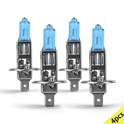 H1 100w Xenon Warm White Headlight Bulbs 448 Car Hid Halogen Fog Light Bulbs 12v - Image 1 of 4