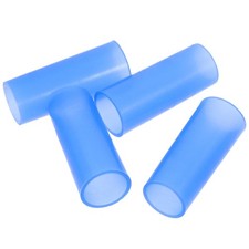 Alto Saxophone Silicone Neck Rings 4Pcs Durable Sax Neck Sleeves Blue