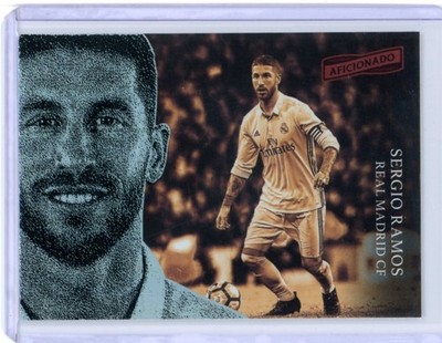2016-17 PANINI AFICIONADO SOCCER BASE SERGIO RAMOS #105