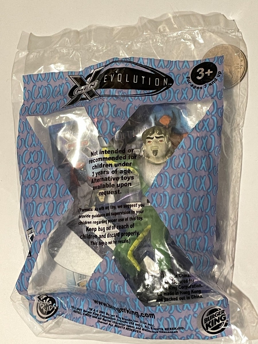 X-Men Evolution 2001 Burger King Kids Meal Toys - USED | eBay
