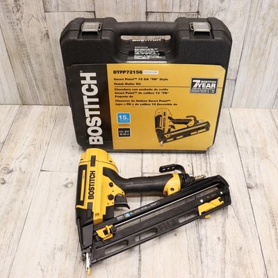 Bostitch BTFP72156 15GA Smart Point FN Finish Nailer Angled Pneumatic Nail Gun