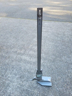 #ad DRAPER HEIGHT GAUGE 0 24quot; RANGE 7quot; X 5quot; BASE 34 1 2quot; HEIGHT $199.99