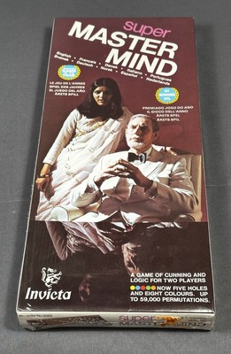 Vintage 1972 Original MASTER MIND Invicta Strategy Game - NOS - Sealed