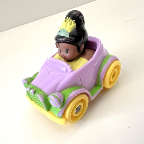 Fisher Price Little People Disney Princesses Wheelies SET OF 5 Jasmine Tiana - Picture 2 of 15
