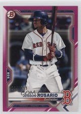2021 Bowman Prospects Fuchsia Border 234/299 Jeisson Rosario #BP-37 7fb