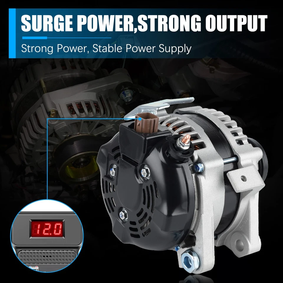 Genuine Alternator For 2006 2007 2008 Toyota RAV4 2.4L 100Amp 10-Year Warranty Foto 4 de 4