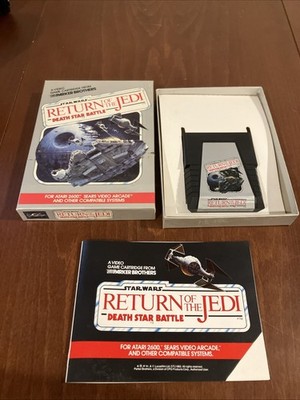 Star Wars: Return Of The Jedi - Death Star Battle  - Atari 2600 [CIB]