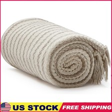 100 Cotton Throw Blanket Lightweight Cozy Blanket Couch Bed Outdoor Yoga New