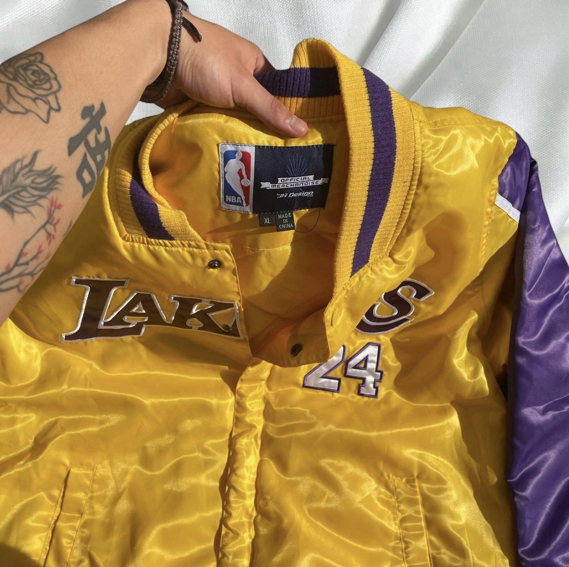 Men's Lakers Kobe Bryant Jeff Hamilton Jacket XL | eBay