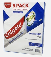 Colgate Total Whitening Toothpaste, 6 Ounce5 IN CASE