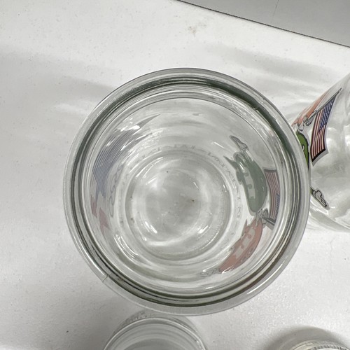 3 - Vintage M&M’s Glass Canister Candy Jar 1984 Olympics Los Angeles CA USA 8" - Picture 7 of 16