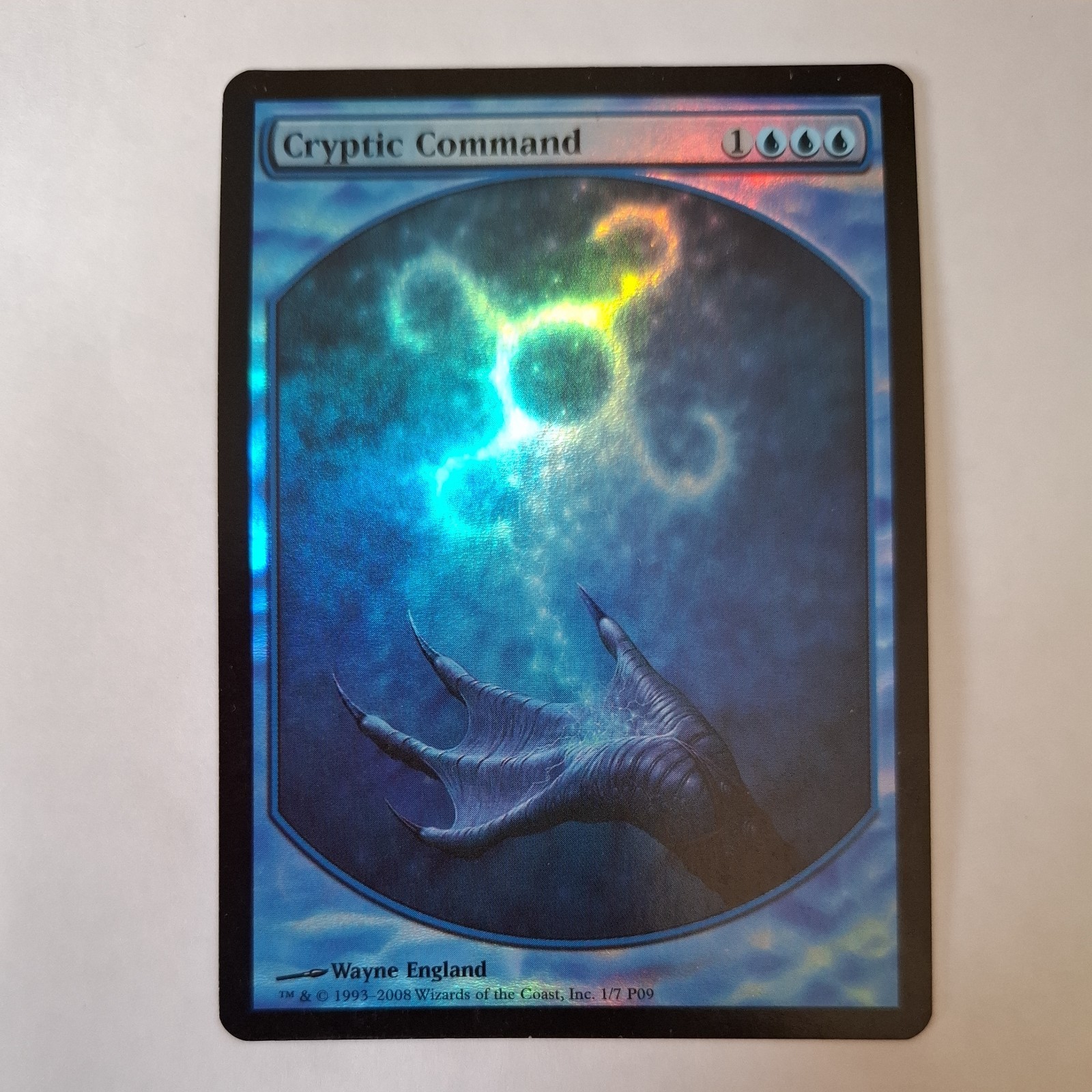 MTG Cryptic Command Full Art Foil MTG Magic The Gathering wizards card
