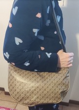 Gherardini Borsa a Tracolla Mezzaluna media beige