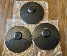 Donner Electric Cymbal Replacements 9.5 Inch set Of 3