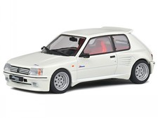 Peugeot 205 GTI DIMMA white diecast model car S4310801 Solido 1:43