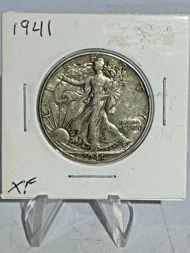 1941 Liberty Walking Half Dollar 50C in XF Condition