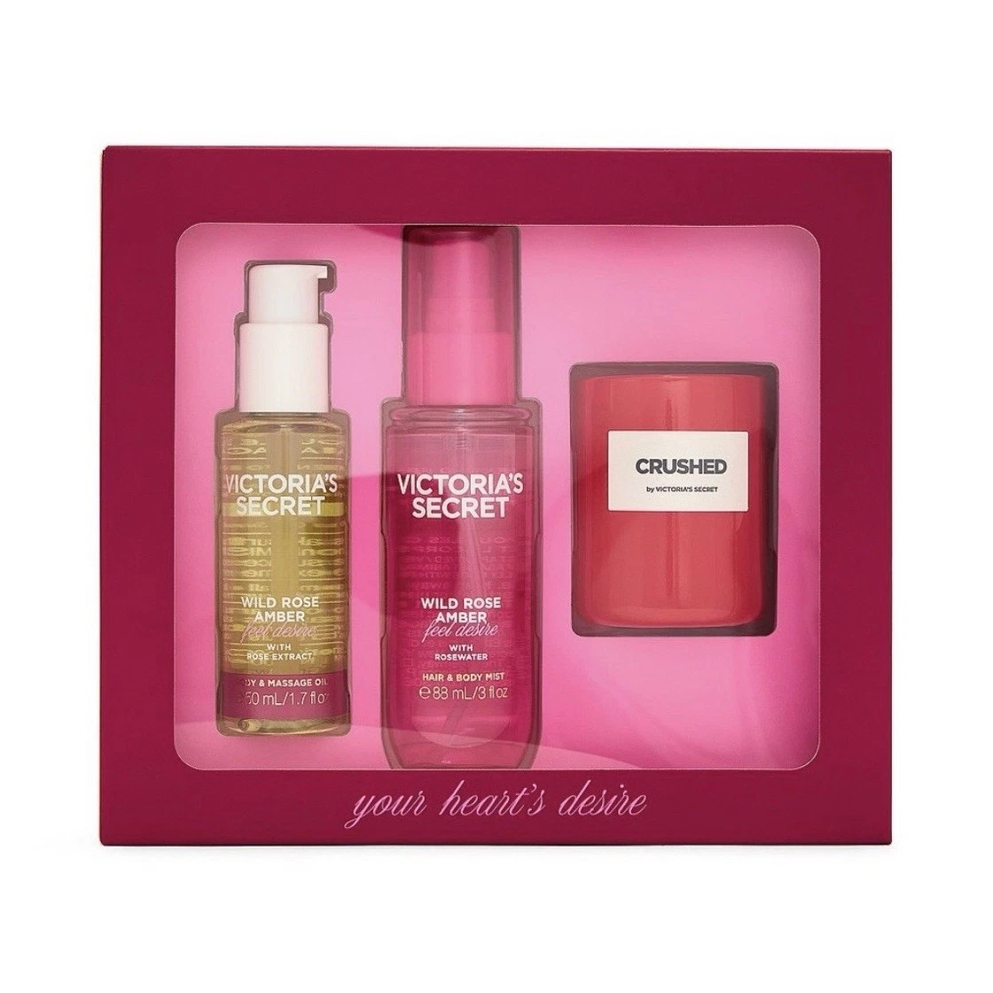 Victoria's Secret Regular Rose Scent Bath & Body Mixed Items for